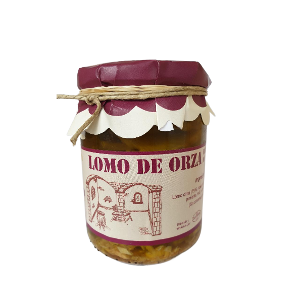 Lomo de Orza fileteado en aceite de Oliva Virgen Extra 435 grs